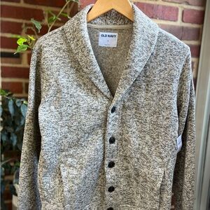 Old Navy Sweater-Fleece Button-Front Cardigan for Men